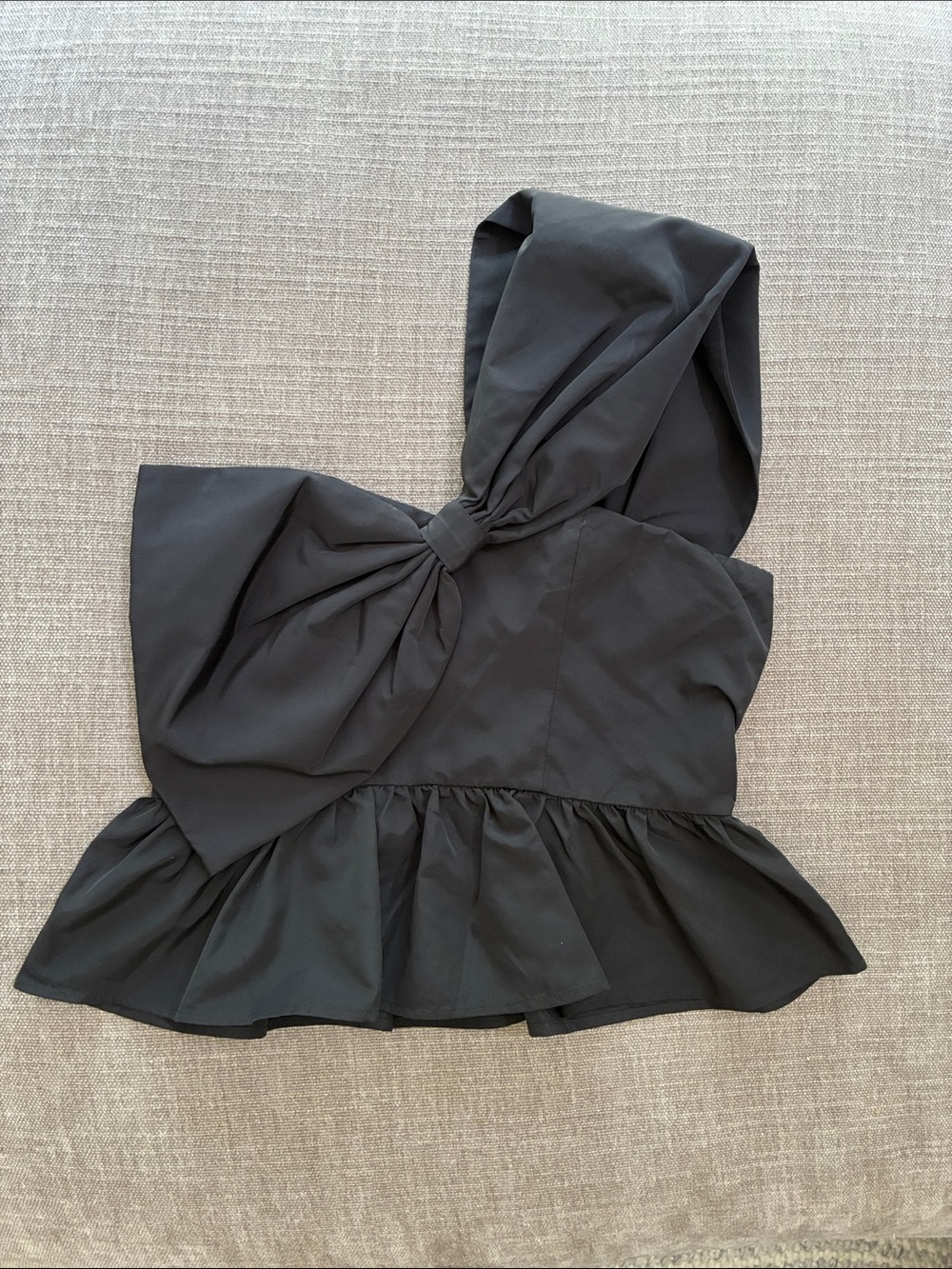 Express Black Smocked Waist Midi Skirt